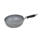 Frigideira Wok de Pedra Cerâmica Antiaderente - Fritadeira de Indução Durável para Bife