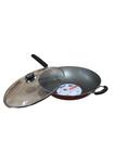 Frigideira Wok Tramontina 32cm Starfon 4,4 Lts + Tampa Vidro