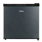 Frigobar Midea 45 Litros Compact Black Edition Mrc06b1 Preto com Inox 127v