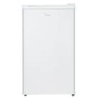 Frigobar Midea 67L 1 Porta Degelo Manual Prateleiras de Vidro MDRD108FGA01