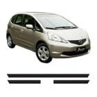 Friso De Parachoque Honda Fit 2010 A 2014 4 Portas 6023A