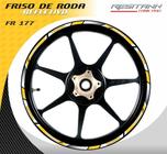 Friso De Roda Refletivo-Moto Honda Twister Amarelo Resitank - Geral