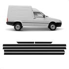 Friso Lateral Fiorino 1997 A 2007 Longo Fino 6 Peças