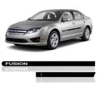 Friso lateral fusion 2010 2011 2012 2013 - kit 4 peças personalizado - SANFIL