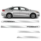 Friso Lateral Largo Fusion 2005 a 2020 Kit Cromado Personalizado 4 Portas - SHEKPARTS