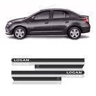 Friso Lateral Logan 2014 a 2018 - Kit 4 Peças Personalizado - SANFIL