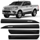 Friso Lateral Modelo Original Hilux 2016 2017 2018 2019 2020 Com Nome - Sanfil