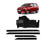 Friso Lateral Preto Novo Palio 2012 2013 2014 + Tapete - Garagem Online LO Parts/Tevic