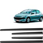 Friso Lateral Preto Peugeot 206 2003 2004 A 2008 4 Portas