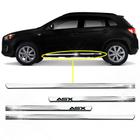 Friso Lateral Slim Inferior ASX 2011 a 2020 Kit Cromado Personalizado 4 Portas - SHEKPARTS