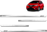 Friso Lateral Slim Inferior Fit 2008 a 2020 Kit Cromado Personalizado 4 Portas - SHEKPARTS