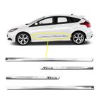 Friso Lateral Slim Inferior Focus 2009 a 2019 Kit Cromado Personalizado 4 Portas - SHEKPARTS