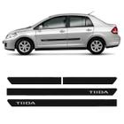 Friso Lateral Tiida Sedan 2008 A 2013 Com Nome - Top Mix