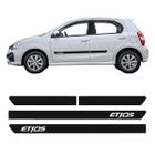 Friso Lateral TOYOTA ETIOS HATCH TODOS ANOS COM NOME 5073A