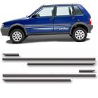 Jogo de Friso Fiat Uno 11 a 18 Tipo Borrachão - Connect Parts