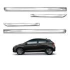 Friso Lateral X-treme Universal Para Hatch Sedan SUVs Pick'ups Kit Cromado Sem Nome 4 Portas - SHEKPARTS