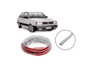 Friso parachoque gol gti gts auto adesiva 6 metros branco