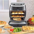 Fritadeira Air Fry Oven Philco Fritadeira e Forno 11 Litros Preta 110v ou 220v
