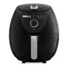 Fritadeira Air Fryer Arno Easy Fry 3,2 Litros Frita Sem Óleo Cesto Removível Preta 127v EZFV