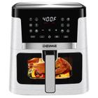 Fritadeira Air Fryer DEIME 7.5L 1700W Forno sem óleo 12 predefinições brancas