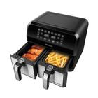 Fritadeira Air Fryer Dual Duplo Cesto 8 Litros Afd-01-bi Mondial Preto/inox 220v