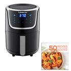 Fritadeira Air Fryer GoWISE USA Electric Mini 1.7L-2L com livro de receitas