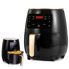 Fritadeira Air Fryer Grande 6L 2400W Painel Digital LCD Touch Cozinha Sem Oleo Alimentos Cozimento