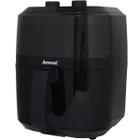 Fritadeira AirFryer Sem Óleo 5 Litros 110V Panela Elétrica 1400W Timer Preta Amvox Arf 1250 127V