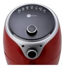 Fritadeira Elétrica Air Fryer 3,5l Vermelha Fun Kitchen 220v