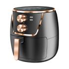 Fritadeira Eletrica Air Fryer 5l 1500w 127v Dourado Preto - Coibeu