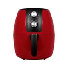 Fritadeira Elétrica Air Fryer Agratto Supremma 3,6L Vermelha 220v 1400W Alimentação Saudável, Crocante e Saborosa