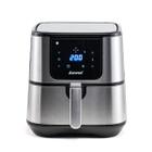 Fritadeira Elétrica/Air Fryer Amvox ARF 1255 Inox 1700W 7L Sem Óleo Antiaderente