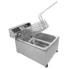 Fritadeira Elétrica Profissional 1 Cuba 5 Litros Aço Inox 110V - 2500W ou 220V - 3000W