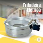 Fritadeira Elétrica Profissional 3,5L Aço Inox Tacho Termostato Ideal para Casa e Comércio - VALENTE INOX