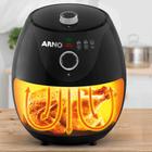 Fritadeira Elétrica sem Óleo/Air Fryer Arno - Easy Fry Preta com Timer 3,2L - 110v