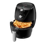 Fritadeira Elétrica sem Óleo/Air Fryer Mondial Pratic AF-31 Preta 3,5L com Timer - 110V