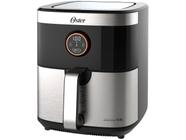 Fritadeira Elétrica sem Óleo/Air Fryer Oster Black Inox Preta com Timer 4,8L