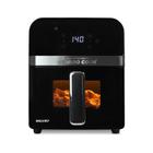 Fritadeira elétrica turbocook mallory airfryer com visor em vidro 6L