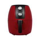 Fritadeira Elétrica Vermelha Air Fryer Supremma 3,6l Agratto