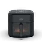 Fritadeira Sem Óleo Air Fryer EOS Chef Gourmet 6.2 Litros Compacta Digital Preto EAF60P 110V