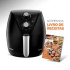 Fritadeira sem óleo Mondial New Pratic AF-31 3.5L preta 127V