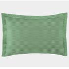 Fronha Altenburg Toque Acetinado Slim 50 x 70 cm com Abas Organic Verde