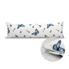 Fronha Avulsa 1,30x40 Ziper Percal 180 Fios Estampada Decorativa