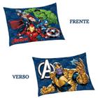 Fronha Avulsa Estampada Avengers 50 cm x 70 cm Lepper