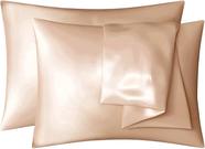 Fronha De Cetim Seda Charmousse Alto Brilho Anti Frizz (1 Unidade ) 65 cm x 50 cm - LD Confecções