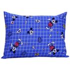 Fronha Portallar Malha Disney Estampada Hey Mickey 48cmx68cm Azul