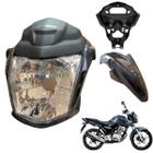 Frontal Farol Completo Cg Fan 160 Modelo 2022 / 2024 + Suporte do Painel Paralama Dianteiro