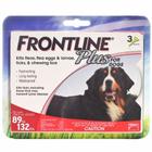 Frontline Plus para Cães Acima de 89 a 132 lbs 3 Contagem pela Frontline Plus