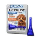 Frontline Topspot Cães 1 A 10kg Pulgas E Carrapatos 6unid - MedCão Rio Preto