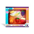 Frutas Brinquedo Fecho Aderentetecido Cortar Br1111 - Multikids